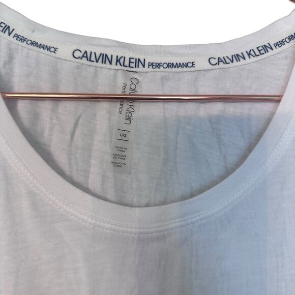 Calvin Klein performance white Camo tank size large - Picture 5 of 6